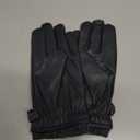 BISON DENIM Sheepskin Leather Gloves for Men, Winter Warm Touchscreen Gloves with Cashmere Lining, Driving Motorcycle Gloves