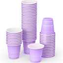 xo, Fetti Party Decorations Lavender Purple Plastic Shot Glasses - 50 Matte Disposable 2 oz Cups | Bachelorette Party, Birthday Party, Party Favors, Baby Shower Supplies
