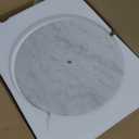 Coat Rack Stand with Natural Marble Base, Metal Coat Rack Freestanding, Modern Coat Racks, Heavy Duty Standing Coat Tree Hanger for Jacket, Bag, Entryway, Office (8 Hooks-Whtie)