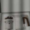 Enchanti Tea Pot, Glass Teapot with Removable Infuser, Magnetic Loose Leaf Tea Steeper, Magic Tea Pot with Strainer for Water Separation, Gift Package, 20.3oz/600ml