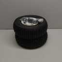 (2 Pack) 15x6.00-6 Tubeless Tire and Wheel, 3" Offset Hub, 3/4" Bearing, 4 Ply, 15x6-6 Lawn Mower Front Tires, Compatible with 100 and 300 Series John Deere Riding Mower, Lawn Tractor and More