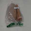 MOYOWEI Women's Vintage Cowboy Fringed Ankle Boots,Lightweight Comfy Suede High Top Round Toe Hippie Moccasin Short Booties 42, Brown