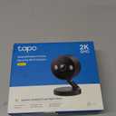 Tapo 2K+ Indoor/Outdoor Wired Security Camera - 2024 PCMag Editors' Choice, Person/Pet/Vehicle Detection, Baby Monitoring, Color Night Vision, Subscription-Free Local Storage or Optional Cloud, C120 (Black)