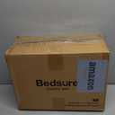 Bedsure Orthopedic Dog Bed Medium Size Dogs - Washable Medium Dog Cat Bed Waterproof, Comfort Pet Couch Sofa with Washable Removable Cover, Pets Bed with Nonskid Bottom, Black, 28"