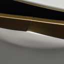 CEROELDA Small Bathroom Trash Can with Lid Soft Close-5L/1.3 Gal Slim Garbage Can-Metal Step Wastebasket-Rectangle Narrow Waste Bin for Office, Bedroom, Toilet, Live Room-White