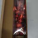 16 Pcs Red 4" Finial Drop Christmas Ornament Hanging Christmas Finial Ornaments Plastic Shatterproof Decor for Xmas Tree Winter Holiday Party Supplies, Shiny, Matte, Glitter, Sequin