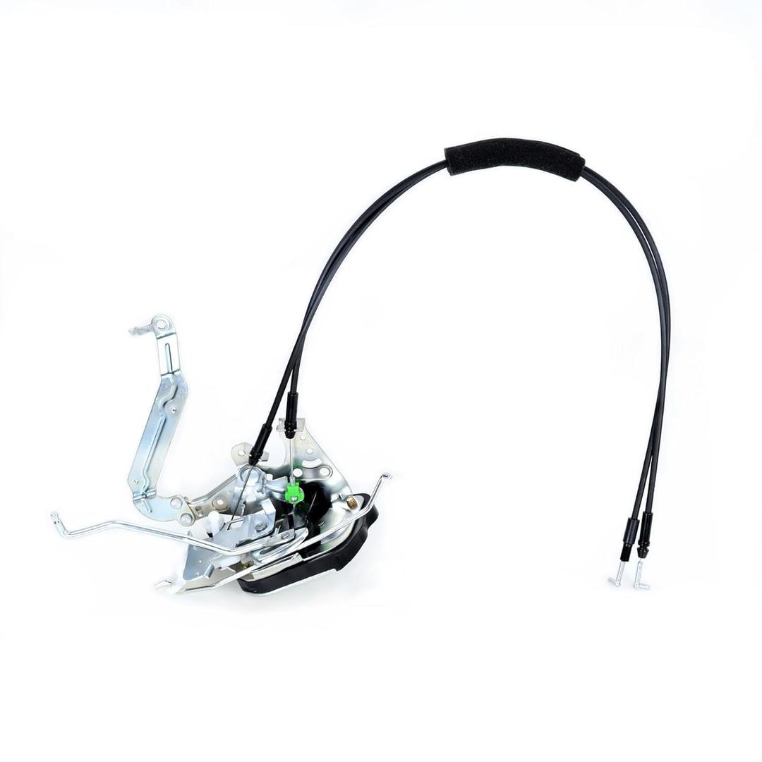 Qagea Front Door Lock Latch Actuator & Cable - Left Driver Side - Fit for 2001-2007 Toyota Sequoia, 2005-2006 Toyota Tundra Double Cab 4.7L, Replaces 69303-0C010, 69304-0C010