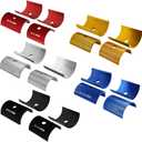 5 Colors 10 Pair Bike Handlebar Stem Shim Adapter Sheet Conversion Spacer Cycling Aluminum Alloy Accessories 25. 4 to 31. 8 + 31.8 to 35mm Black Red Gold Silver Blue