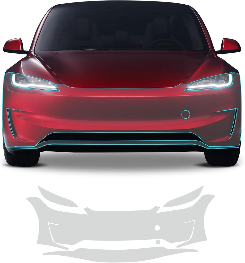 for 2024 Tesla Model 3 Performance Clear Car Pre-Cut Paint Protective Film TPU Self Adhesive Rainproof Waterproof HD Scratch Exterior Accessories for 2024 Tesla Model 3 Performance Clear Car Pre-Cut Paint Protective Film TPU Self Adhesive Rainproof Waterproof HD Scratch Exterior Accessories