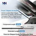 Electric Liftgate Strut Compatible with 2014-2019 Toyota Highlander Driver and Passenger Side Power Tailgate Shock Support # 6891009130 6891009120 Pair