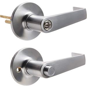 Kwikset 408CNL-26D Light Commercial Carson Privacy Door Locks Satin Chrome Finish