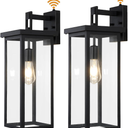 2-Pack Dusk To Dawn LED Outdoor Wall Lanterns