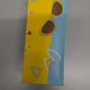 Kids Sunglasses TPEE Unbreakable Frame Polarized Sports Glasses with Adjustable Strap For Boys Girls Age 5-12 (Green Pink Frame/Grey Lens)