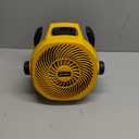 Battery Operated Fan Compatible with Dewalt 20V Max Battery with AC Adapter, Up to 650 CFM & Variable Speed, Low Noise 30dB, Portable Fan for Indoor/Outdoor Jobsite, Camping (Tool Only)