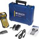 Brady M210 Portable Label Printer Kit (M210-KIT), Yellow/Black