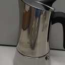 Bialetti Moon Exclusive Induction Stainless Steel Moka Pot, Stovetop Espresso Maker, Italian Coffee Maker, 6 Espresso Shots, (7.9oz - 235 ml), Compatible with All Stovetops, Silver