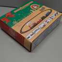 BainGesk Train Set, Christmas Train Set with Steam, Light and Sounds, Train Sets for Under Christmas Tree, Electric Train Toys for 3 4 5 6 7 8 Year Old Kids, Ideas Boys & Girls Christmas Gifts