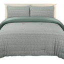Modavari 3Pc Comforter Set F/Q Green