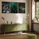 3Pcs Moody Victorian Wall Art Woman in the Lake Posters Prints Floral Ophelia Dark Academia Painting pictures Gothic Woman Wall Decor Artwork for Wall Living Room Bedroom Home Decoration 16x24in