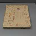 Recipe Binder with Plastic Sleeves, Full Page Cards and Dividers, Recipe Binder 8.5x11 3 Ring, Blank Recipe Book Binder to Write in Your Own Recipes(Light blue)