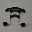 Multifunctional Retractable Automotive Headrest Back Seat Coat Hanger Hook Organizer Holder for Clothes, Suits, Jackets, Shirts, Universal for SUV, Truck, RV (Black)