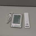 Wireless Weather Stations, with 330ft Range Sensor and Adjustable Backlight Inside Outside Monitor (White)