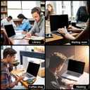 IPROKKO 360 Privacy Screen Macbook Air 13.6/13 Inch (2022-2025, M2, M3, M4),Matte Anti Glare Blue Light 13.6" Mac Scratch Resistant Laptop Screen Protector Filter