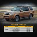 DWVO Radiator Compatible with 2001 2002 2003 2004-2007 Sequoia 2004 2005 2006 Tundra 4.7L V8 CU2376