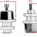 Compatible with Ninja 650 Ninja 400 2026 ninja 500 SE NINJA 1100SX 1000 SX 2017-2024 2025 2026 ZX6R ZX-10R ZX4RR ZH2 CNC Motorcycle Swingarm Spool Slider Stand Screws
