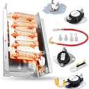 RED4640YQ1 RED4640YQ0 Dryer Heating Element Kit Fit for Ro-per RED4440VQ1 RED4516FW0 REX5634JQ0 RED4516FW0 RED4440VQ2 RED4100SQ0 RED4340SQ1 REX4634KQ1 REX5634KQ1 RED4440SQ0 REX3514PQ0