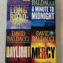 ATLEE PINE Series - 4-book set by Baldacci -- Long Road to Mercy / Minute to Midnight / Daylight / Mercy
