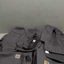 Covercraft Carhartt SeatSaver Custom Seat Covers | Fits 1996-1999 Chevrolet/GMC C/K Pickup & 1999-2007 Silverado/Sierra Extended Cab | 2nd Row Solid Bench Seat, Duck Weave Gravel