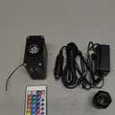 AKEPO Car/Home Small Size 16W Twinkle Fiber Optic Light Engine, RGBW Bluetooth APP Control + Music Activated + 28-Key Remote Control for Car Home Star Headliner