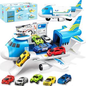Airplane Toy, Airplane Toys for 3 Years Old, Airplane for Toddlers, Toys for 3+ Year Old Boys, Toy Airplane for Boys Age 4-7, 3+ 4 5, Aeroplane Toy, Plane Toy for Birthday, Christmas Gift