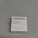 Momcozy Flange Insert 17mm Compatible with 24mm Flange/Shield of Most Pumps, Insert for Breast Pump Replacement Accessories, 4PCS 17mm (Transparent)