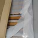 Bamboo Luggage Rack Fully Assembled, Folding Suitcase Stand with Shoe Shelf, Heavy-Duty Luggage Holder for Guest Room Must Haves, Bedroom, Hotel, Walnut (1 Pack)