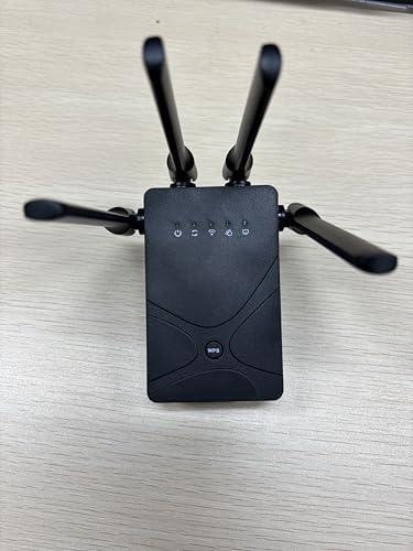 WiFi Extender, 15555 Sq.ft Long Range WiFi Repeater Signal Booster for Home,Strongest Wireless Router Amplifier w/Ethernet Port,Mesh Intenet Repeater Support 99% Devices,1-Tap Setup