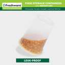Freshware Food Storage Containers [240 Set] 32 oz Plastic Deli Containers with Lids, Slime, Soup, Meal Prep Containers | BPA Free | Stackable | Leakproof | Microwave/Dishwasher/Freezer Safe