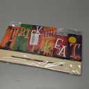 2 x Fall Halloween Office Decor Wooden Table Desk Sign Decorations Reversible Double Side Halloween and Autumn Tabletop Sign Fall Thanksgiving Centerpiece Farmhouse Decor for Home Office Party Desk (Turkey)