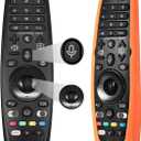 Voice Remote for LG Magic Remote AKB75855501 Compatible with LG OLED QNED NanoCell Webos TV with Pointer Function and Silicone Cover