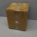 Hamster Sand Bath Container Box Large Space Hamster Bathtub Digging Sand Container for Pygmy Hamsters, Chinchilla, Rats, Mice, Gerbils, Other Small Animal (White)