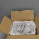 Remote Control Holder with Removable Wood Compartments for Media Devices, Desktop Stationery, and Bedside Nightstands,White (1 Pack, MARBLE)