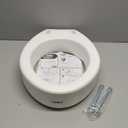 Carex Toilet Seat Riser, Elongated Raised Toilet Seat Adds 3.5 inches to Toilet Height, for Assistance Bending or Sitting, 300 Pound Weight Capacity Toilet Riser