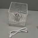 Northern Lights Projector Aurora Light Projector, 18-Color Sunset Lamp Cool Stuff for Teen Girls Game Room Decor for Teen Girls, Mood Lighting Galaxy Projector for Bedroom Decorations, Boy Girl Gifts (White)