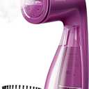 HiLIFE Steamer for Clothes, 1100W Clothes Steamer with Large 300ml Tank, Handheld Clothing Steamer, Fabric Wrinkle Remover, Portable & Compact Travel Size Garment Steamer ONLY FOR 120V(Orchid Purple)