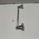 BESy Adjustable 16 to 26 Inch Bath Towel Bar Rack for Bathroom Towel Holder, Wall Mounted Towel Bar Rod Hanger Bathroom Hardware Accessories Hotel Style, Stainless Steel, Polished Chrome