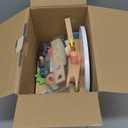 ROBOTIME Tool Bench Set for Toddlers - Mini Wooden Work Bench for Kids, Construction Toys w/Wooden Tools, Educational Pretend Play Gift Building Toy Tools Set for 18 Months 2 3 4 5 Boys Girls