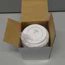 Upright Piano Caster Cups,Eison Solid Sapeliwood Piano Caster Piano Leg Floor Protectors with Non-Slip & Anti-Noise Foam for Hardwood Floor (White)