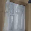 Shihanee Set of 12 Pillar Candles and Glass Cylinder Vases 6 Sizes Clear Tall Cylinder Holders for Pillar Candles Home Table Centerpieces Decoration (Multiple Sizes,Ivory)