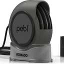 Vornado PEBL Portable Desk Fan, USB Fan, Magnetic Base, Adjustable Airflow, Personal Spot-Cooling, 2 Speed Settings, Included Wall Adapter, Perfect as Home, Office, or Travel Fan